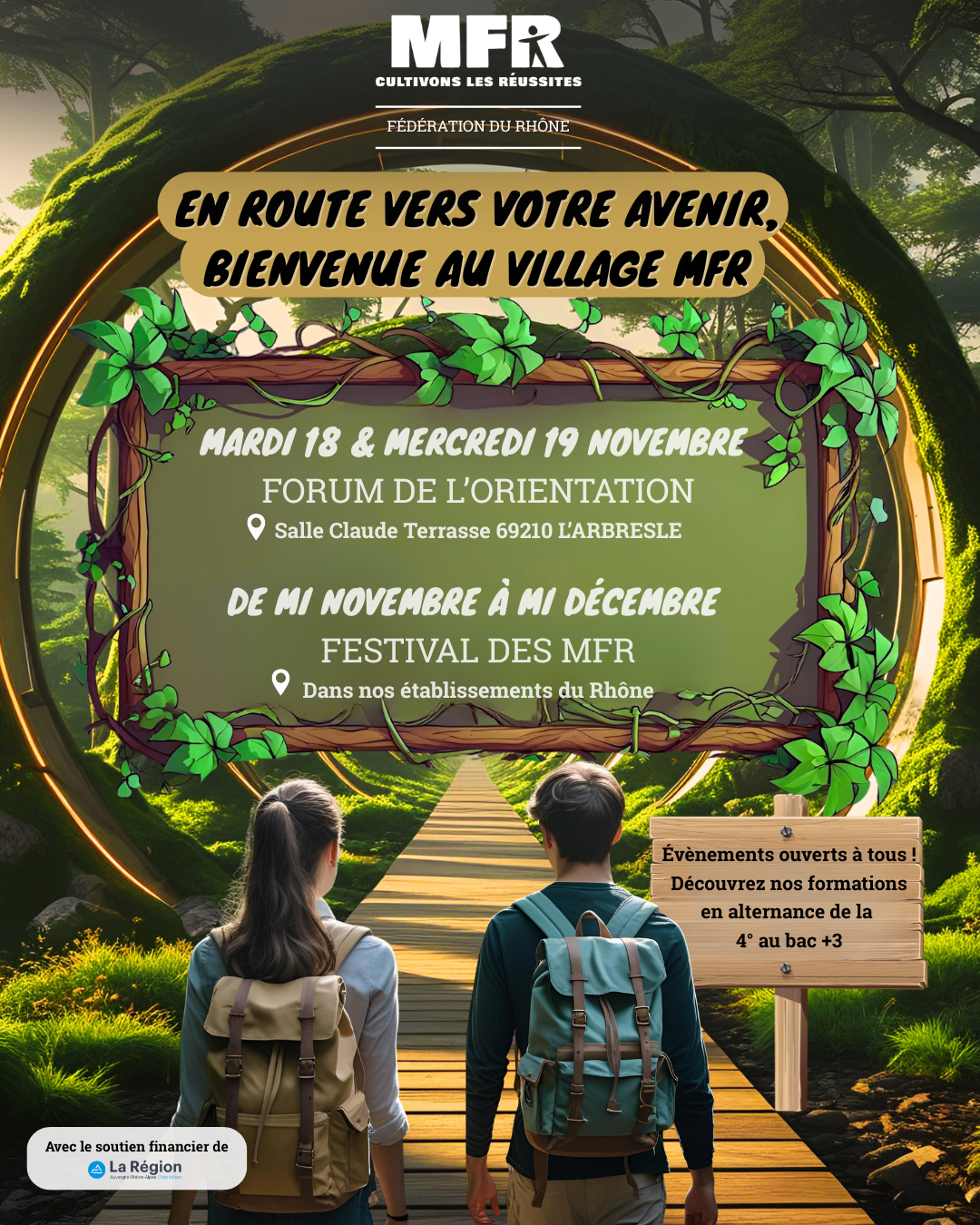 "Bonne rentrée MFR motivée"